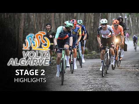 Volta ao Algarve 2026 - Stage 2 Highlights - Seixas vs Ayuso vs Almeida on Alto de Foia