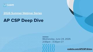 AP CSP Deep-Dive thumbnail