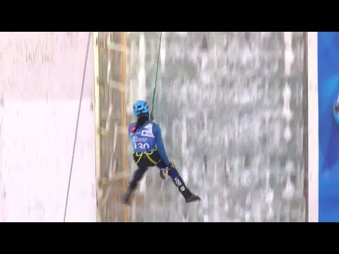 Cheongsong, South Korea | Maria Tolokonina wins Speed Gold | 2020 UIAA Ice Climbing World Cup