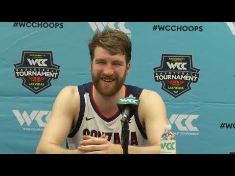 Gonzaga WCC Tournament Semi-Final Post Game Interviews