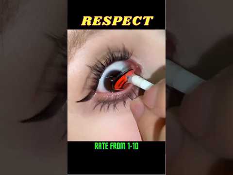 Sharingan Anime Contact Lenses #shorts #youtube #youtubeshorts #ytshorts #anime