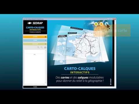 CM1/CM2 Géographie - CD interactif - Carto-calques