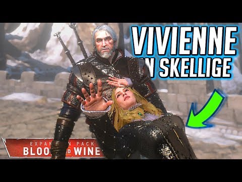 Witcher 3 [Rare Footage]: Vivienne in Skellige! Everywhere She Goes There. (Blood and Wine)