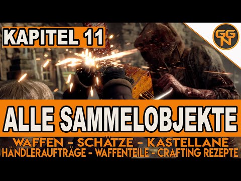 Resident Evil 4 Remake - 100% Guide - Kapitel 11 - Alle Sammelobjekte - All Collectibles - Trophies