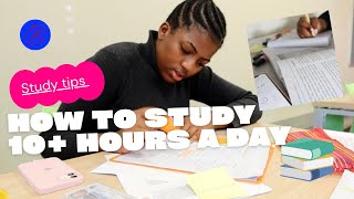 HOW TO STUDY FOR LONG HOURS WITHOUT LOSING CONCENTRATION/GETTING TIRED