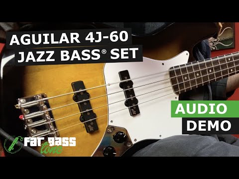 Aguilar 4J-60 Jazz Bass® Pickup Set Demo