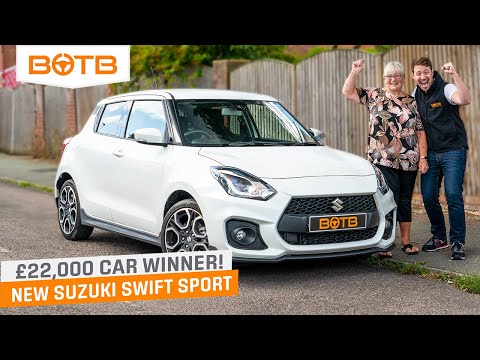 BOTB Winner! NEW Suzuki Swift Sport - Week 31 2021 - Susan Podmore