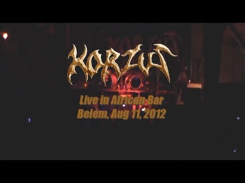 Korzus - Show Completo (Live in African Bar, Belém/Pará/Brasil, 11 Agosto 2012) HD