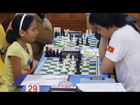 Final moments of Divya Deshmukh beating GM Hoa Nguyen