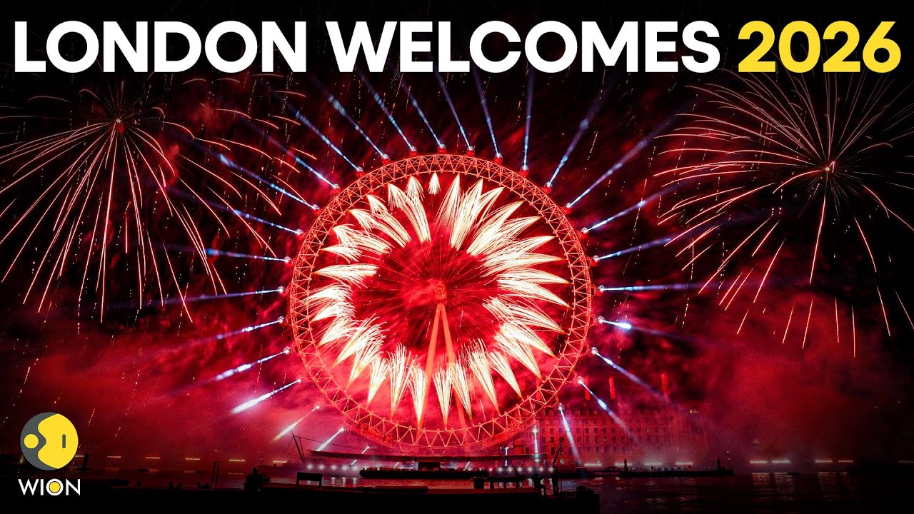 New Year 2026 LIVE: Fireworks Light Up London as the City Welcomes the New Year | WION