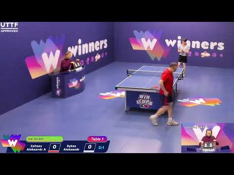 WINners CUP table 1 08.10  Zaitsev Aleksandr A - Syksa Aleksandr 16:30