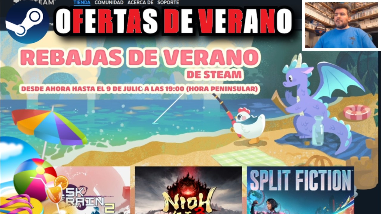 OFERTAS DE VERANO STEAM 2026 (PC) ✅ Recomendaciones de juegos y Rebajas interesantes