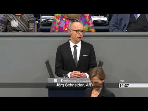 Jörg Schneider: Vereinbarte Debatte Organspende [Bundestag 28.11.2018]