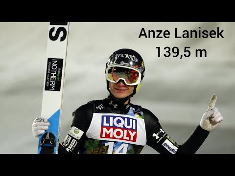 Anze Lanisek 139,5 m (06.02.2021). Klingenthal PŚ 2020/21
