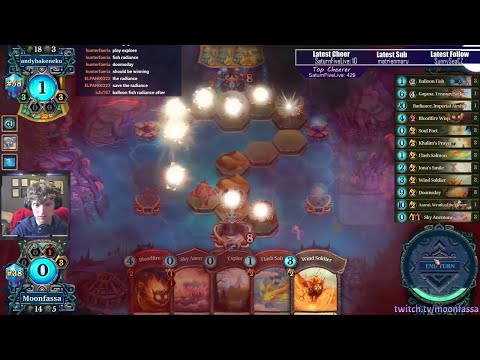 Faeria Stream Highlight - Bloodwispdoomfish vs andybakeneko's GY Sac
