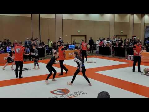 Squeaks Grappling Industries No Gi 94lbs second match. SLC