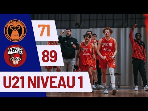 U21 Bavi Vilvoorde vs Antwerp Giants: 71-89 (National Round)