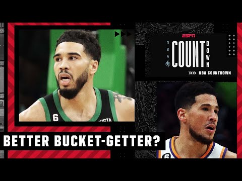 Better bucket-getter: Jayson Tatum or Devin Booker? | NBA Countdown