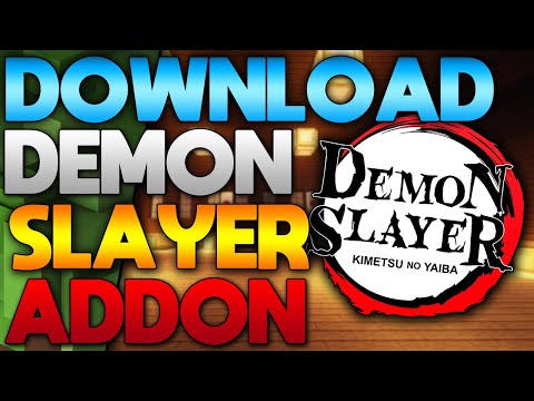 ROCKLE GAMING - How To Download Demon Slayer Addon In Minecraft PE - Minecraft Demon Slayer Addon (2021)