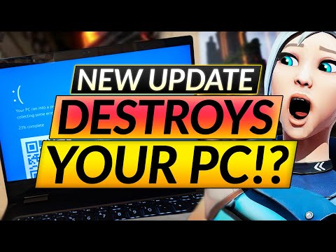 NEW Valorant Update DESTROYS Your Computer - How to STOP LAGGING - Tips to FIX Your PC