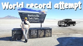 World Speed record Attempt At The Bonneville Salt Flats | UTAH USA