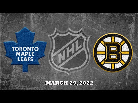 NHL Maple Leafs vs Bruins | Mar.29, 2022