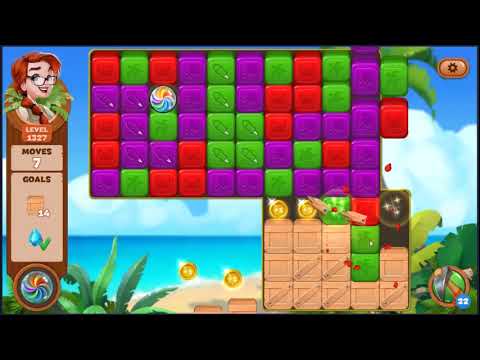 Lost Island Blast Adventure Level 1327 - NO BOOSTERS 🏝️ | SKILLGAMING ✔️