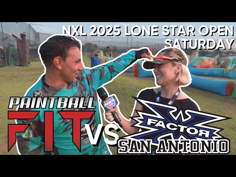 PaintballFIT vs San Antonio X-Factor | NXL Lone Star Open - Saturday, Sept 13, 2025