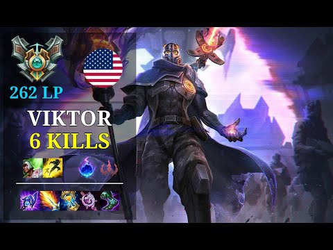 Viktor Bot vs Aphelios - 6 kills - Raneki NA Grandmaster (262 LP) Patch 11.5