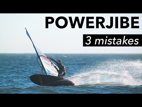 3 REASONS why you STOP IN THE JIBE (& how to fix it) | Windsurf Tutorial