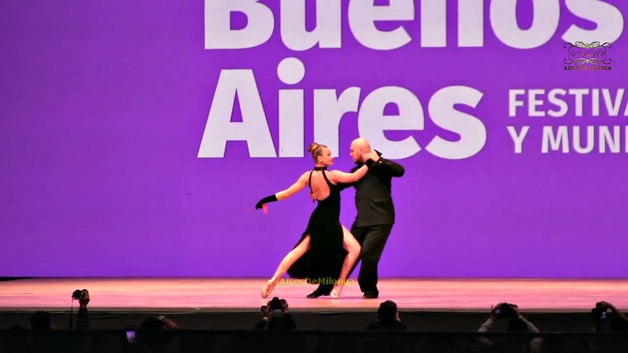 Final tango escenario Mundial de Tango 2024 Ekaterina Simonova Stanilav Fursov  #tangoba #tangodance