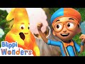 Blippi Learns About Volcanos Blippi Wonders Learn ABC 123 Fun Cartoons Moonbug Kids