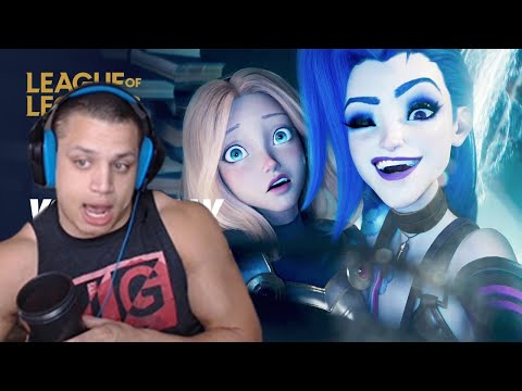 Tyler1 Reacts to Wild Rift Cinematic Trailer