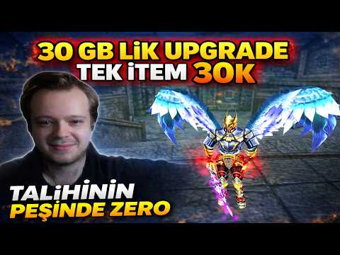 30 GB LİK UPGRADE TEK TUŞ İLE 30K YA DÖNÜŞÜYOR KNİGHT ONLİNE ZERO II TALİHİNİN PEŞİNDE