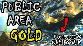 Public Area Gold is still out there | Prospecting California
