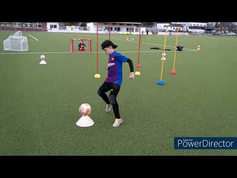 Fußballtraining mit Kindern - Dribbling für Anfänger