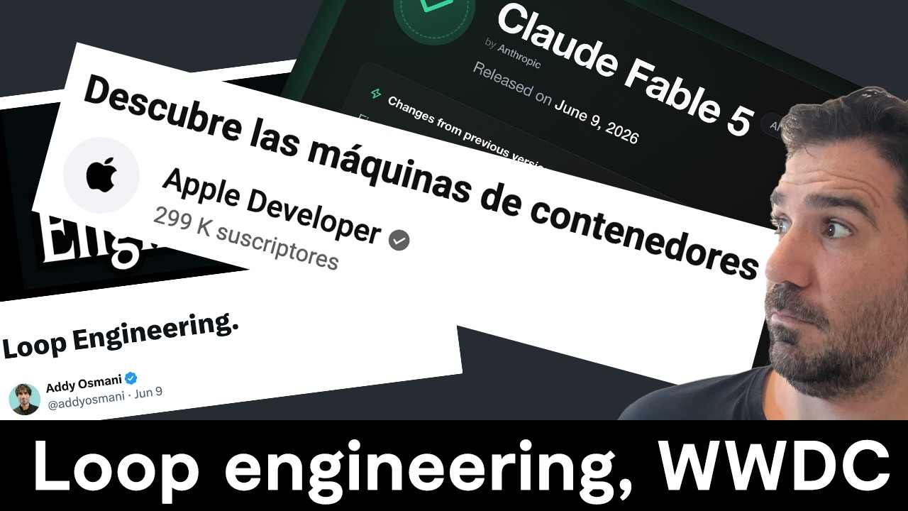 Noticias programación: Loop Engineering, Fable 5, Apple WWDC 2026… #CaféCodely