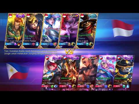 Philippines vs Indonesia - National Arena Contest Mobile Legends