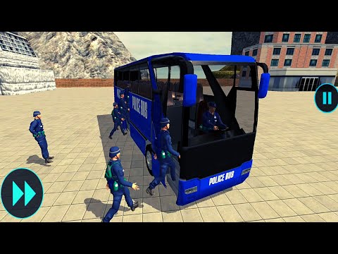 US Police Bus Mountain Driving Simulator New Update - Android Gameplay
