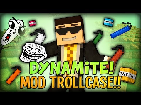 Unbelievable Flying Dynamite Prank in Minecraft
