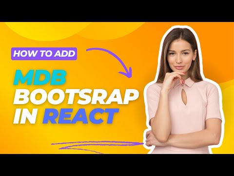 How to use MDB bootsrap in React js