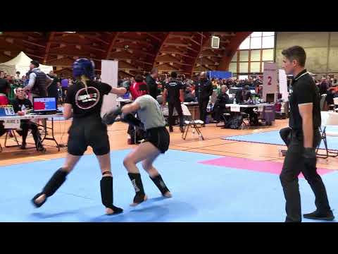 Championnat de France de KICK LIGHT 2023-2024 - Marine JENFT - 1/4 FINALE