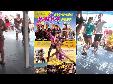 Georgi Kostadinov & Iveta Koleva ( SALSA ) - 6th Summer Salsa Fest Varna - 2017  ( #121 )