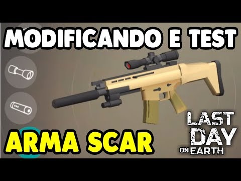 Modifying and Testing the SCAR Weapon - Last Day On Earth
