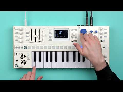 Hello World, this is WoFi 🎹 the first cloud connected LoFi Sample based Synthesizer.