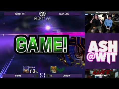 Metroid (Ike) vs Chaloopy (Captain Falcon) - ASH@WIT #141 Project M Loser's Semis
