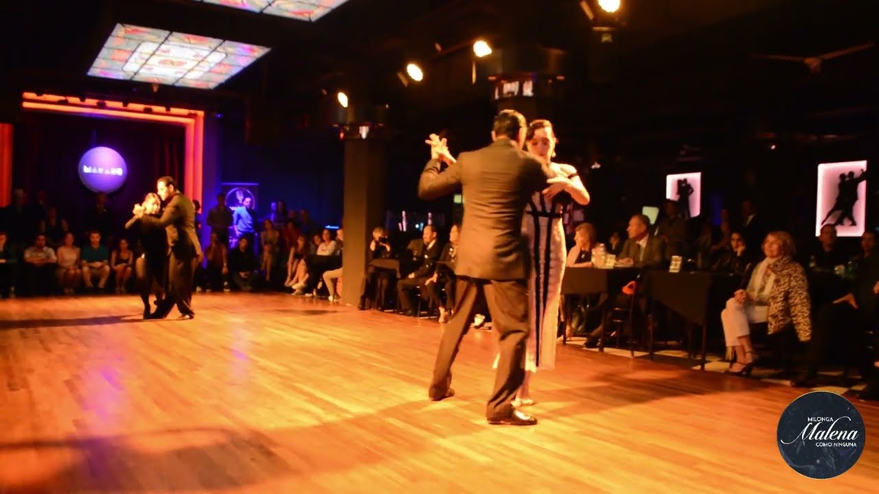 Noelia Hurtado & Juan Malizia, Manuela Rossi & Facundo De la Cruz en Milonga Malena!!