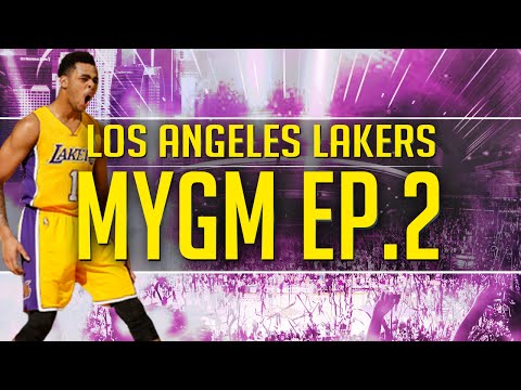 NBA 2K17 MyGM Ep. 2 - Los Angeles Lakers | HUGE Trades | Brandon Knight & Rudy Gobert?