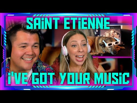 First Time Reaction to Saint Etienne - I've Got Your Music | THE WOLF HUNTERZ Jon and Dolly
